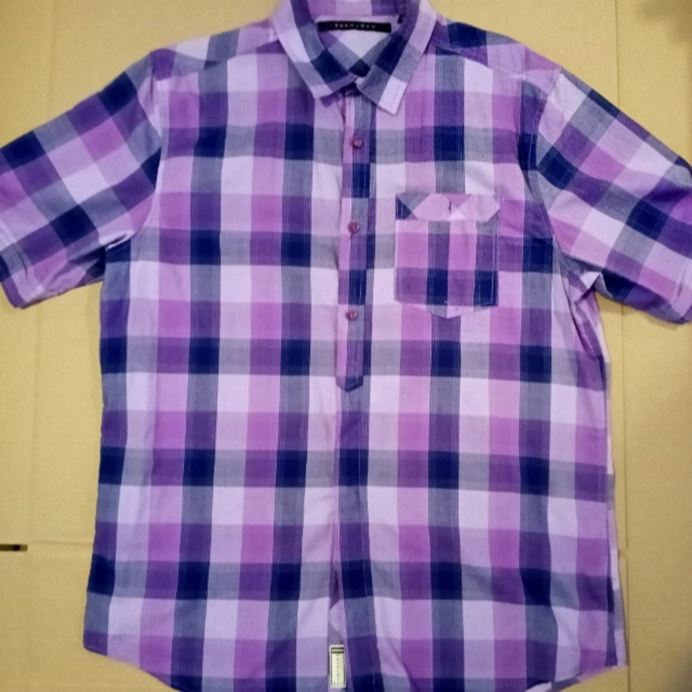 Sean John short sleeve button up shirt